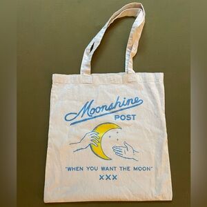 Moonshine Post Tote Bag
